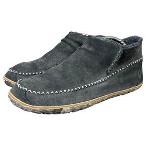 L.L. Bean Mountain Moccasin Boot Slippers Mens Size 10M Brown Suede Winter